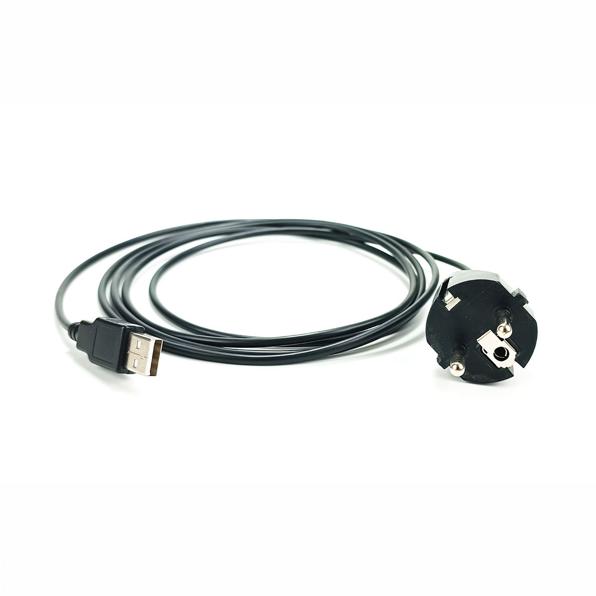 Erdungskabel - USB  2 m - schwarz