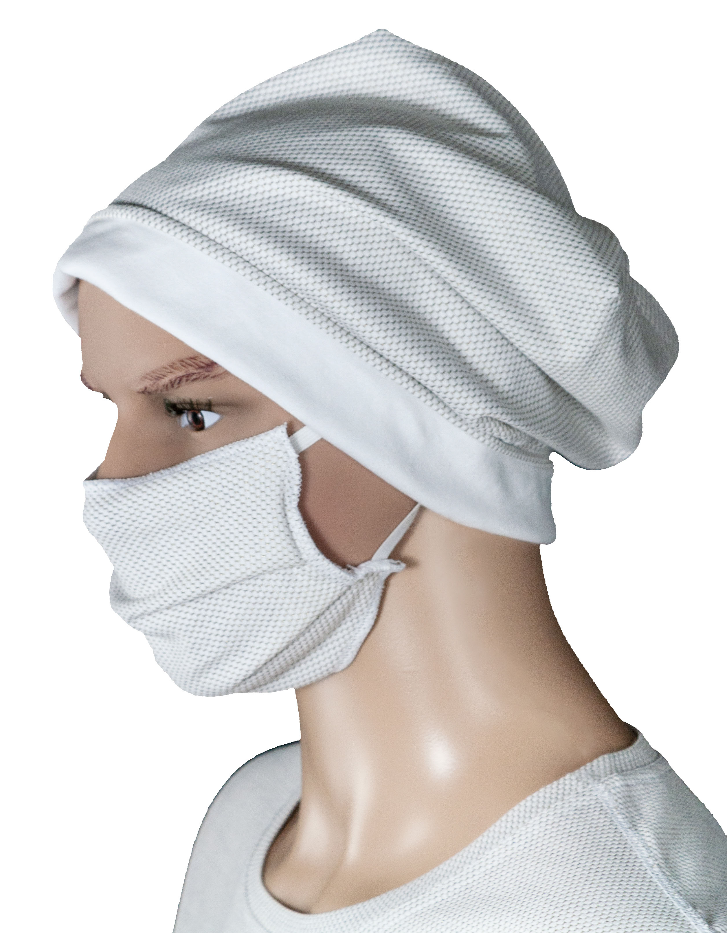 Antiwave - MNM - Mund-Nasen-Maske weiß