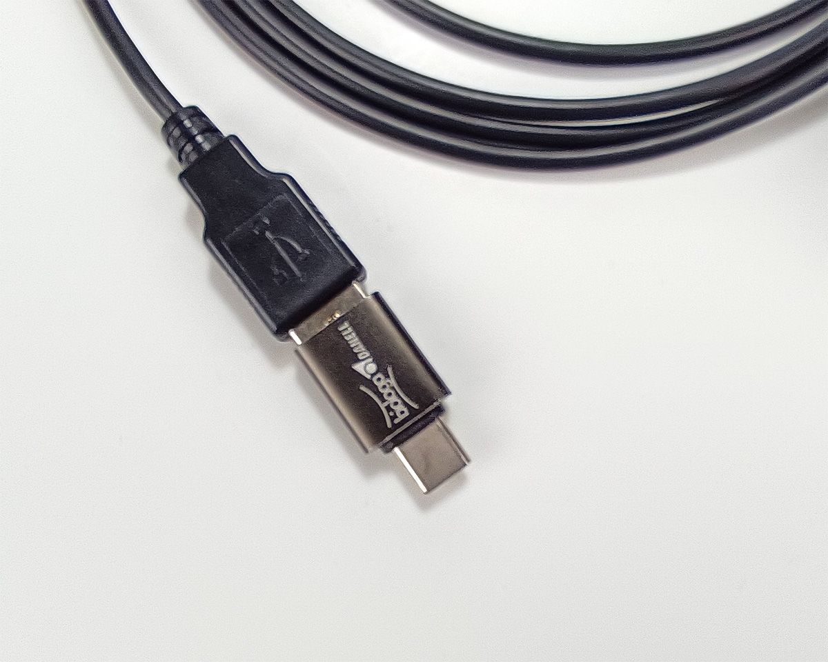 Erdungskabel - USB  2 m - schwarz