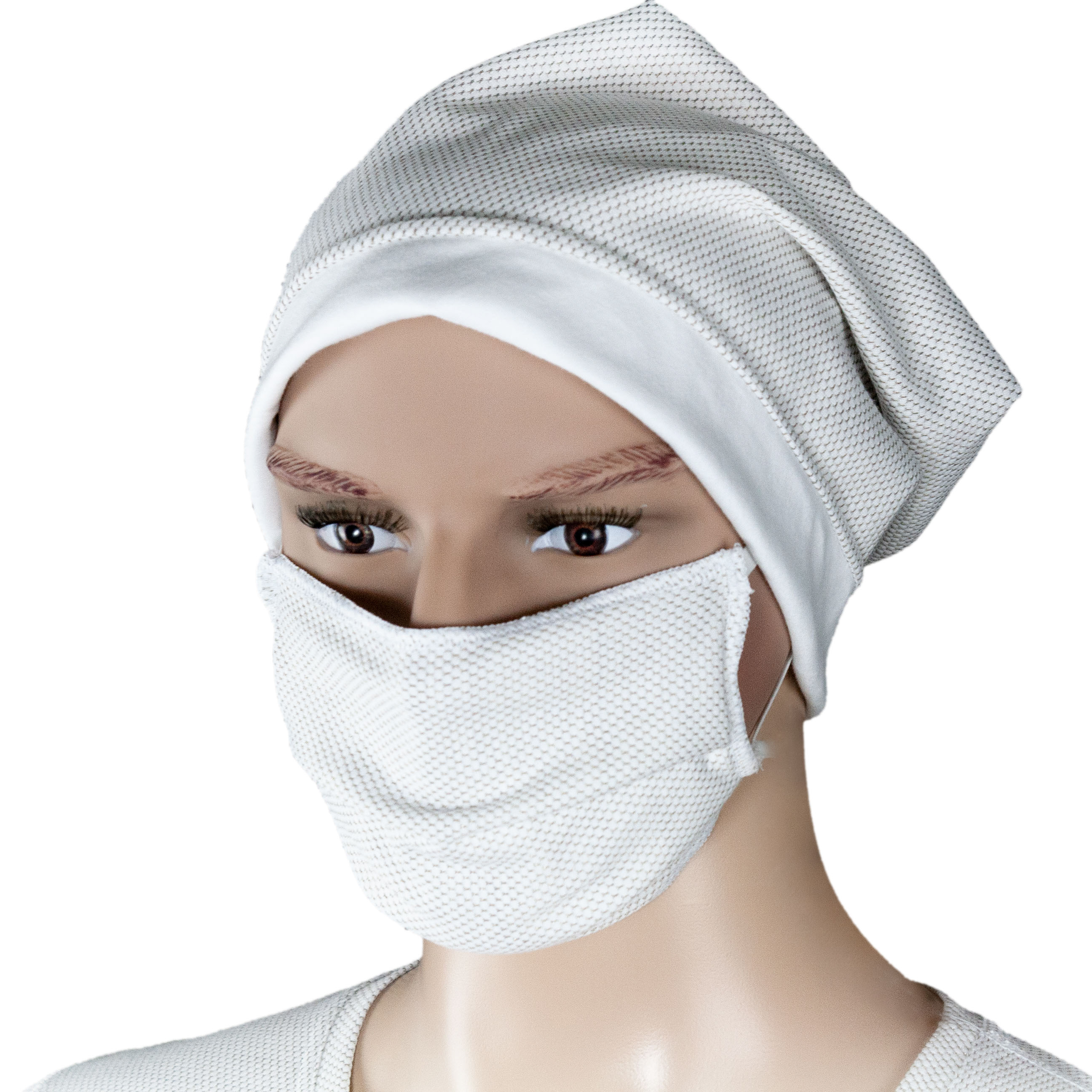 Antiwave - MNM - Mund-Nasen-Maske weiß