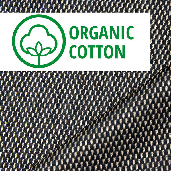 New Antiwave Organic Cotton (150 cm, blk)
