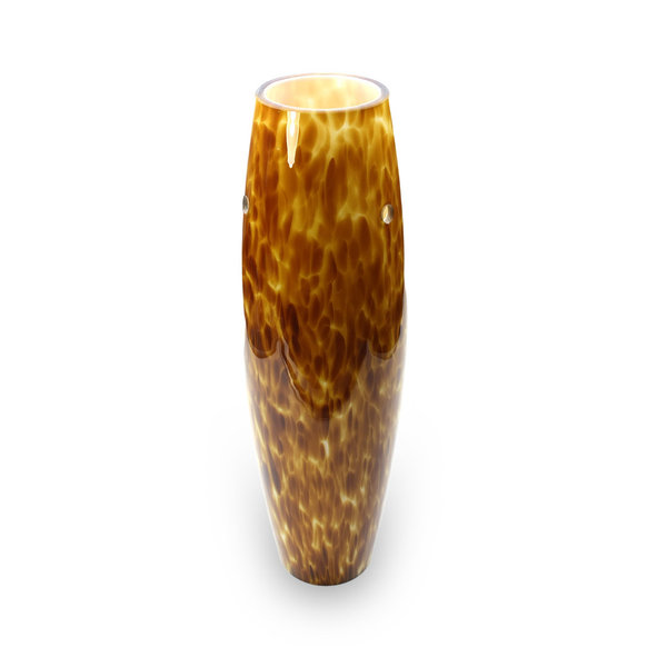 48-9027 - Glas Piemont amber, inkl. Armaturhalter
